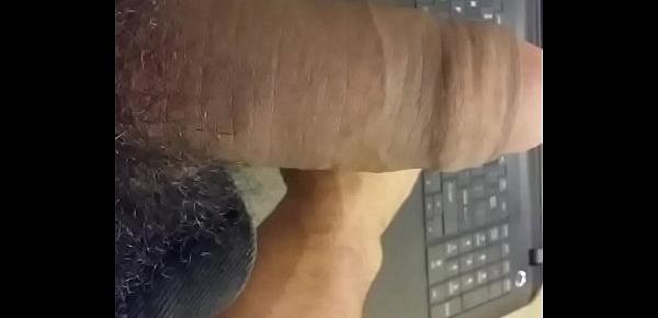  Jacking Off While Watching Porn with Cumshot